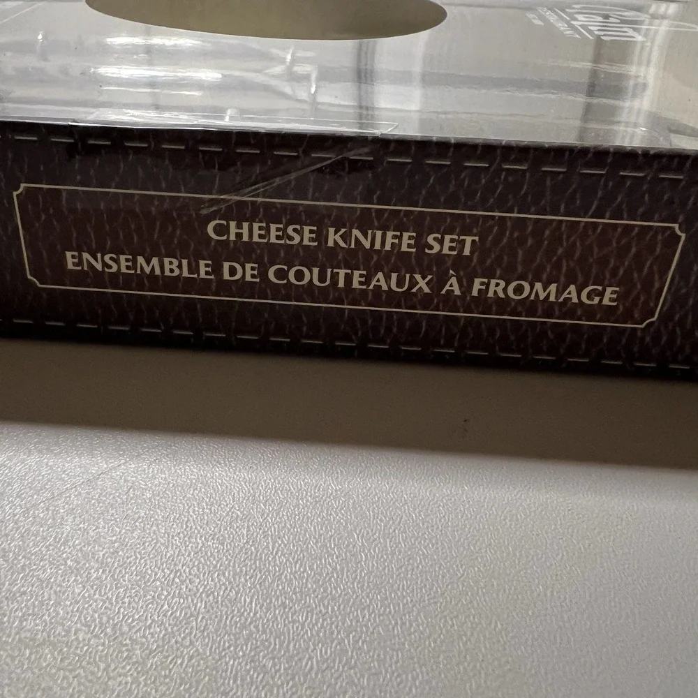 Palm Restaurant Cheese Knife‎ Set- Stainless Steel
